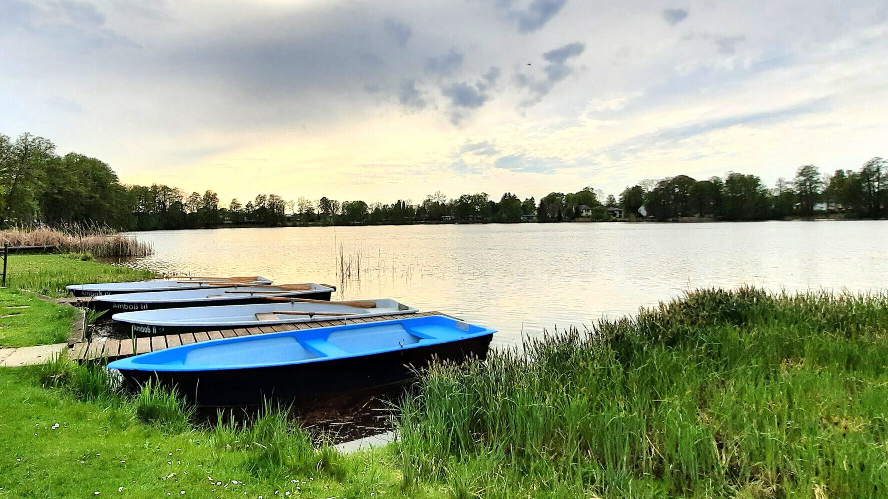 Boote Haus Katharinensee, by Annekatrin Schwaeger