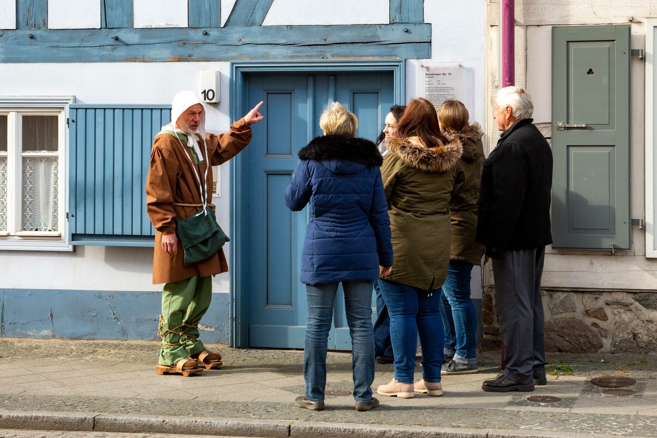 Müllroser Stadtspaziergang mit dem Milorad