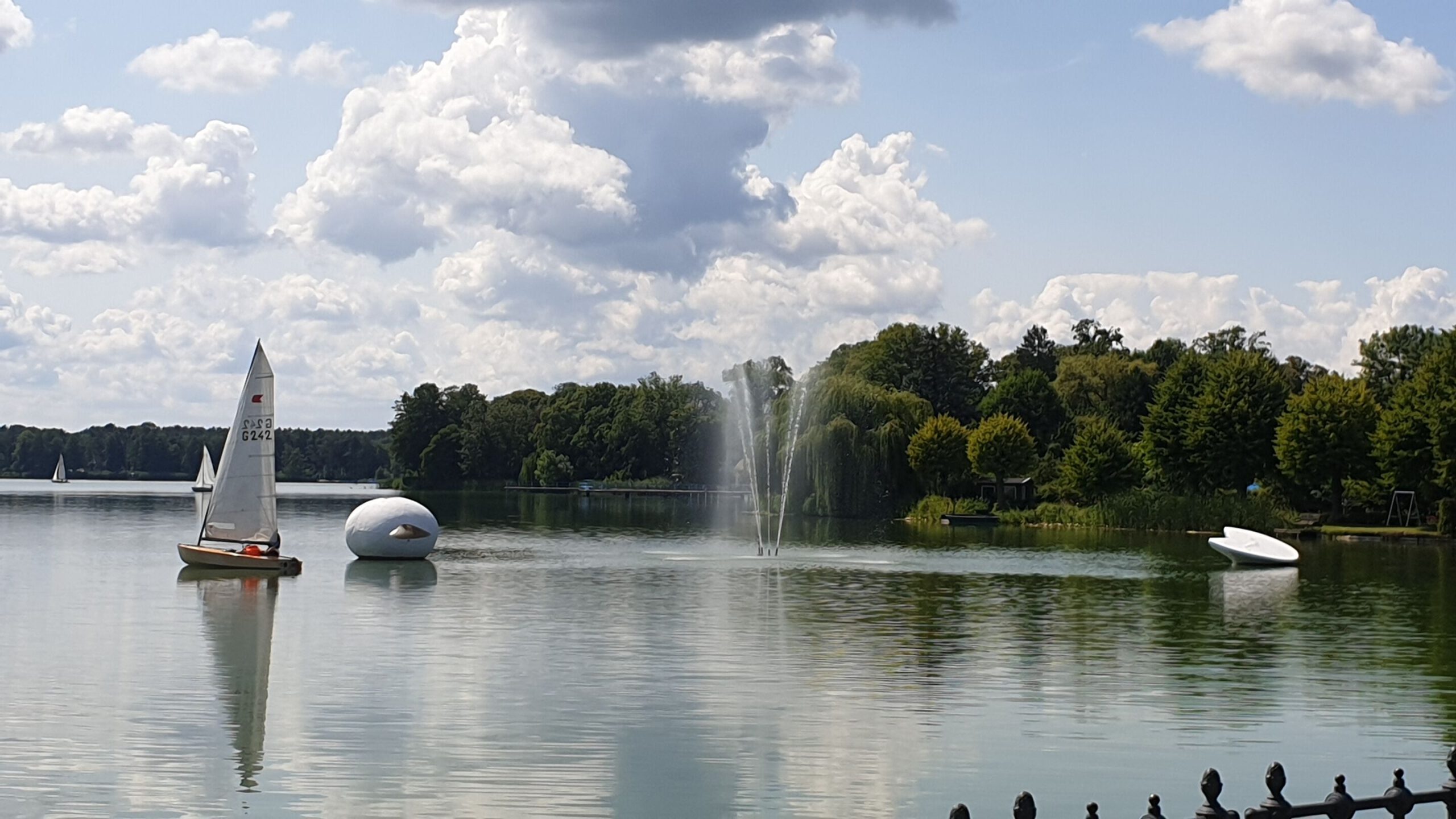 Der Große Müllroser See als Segelparadies