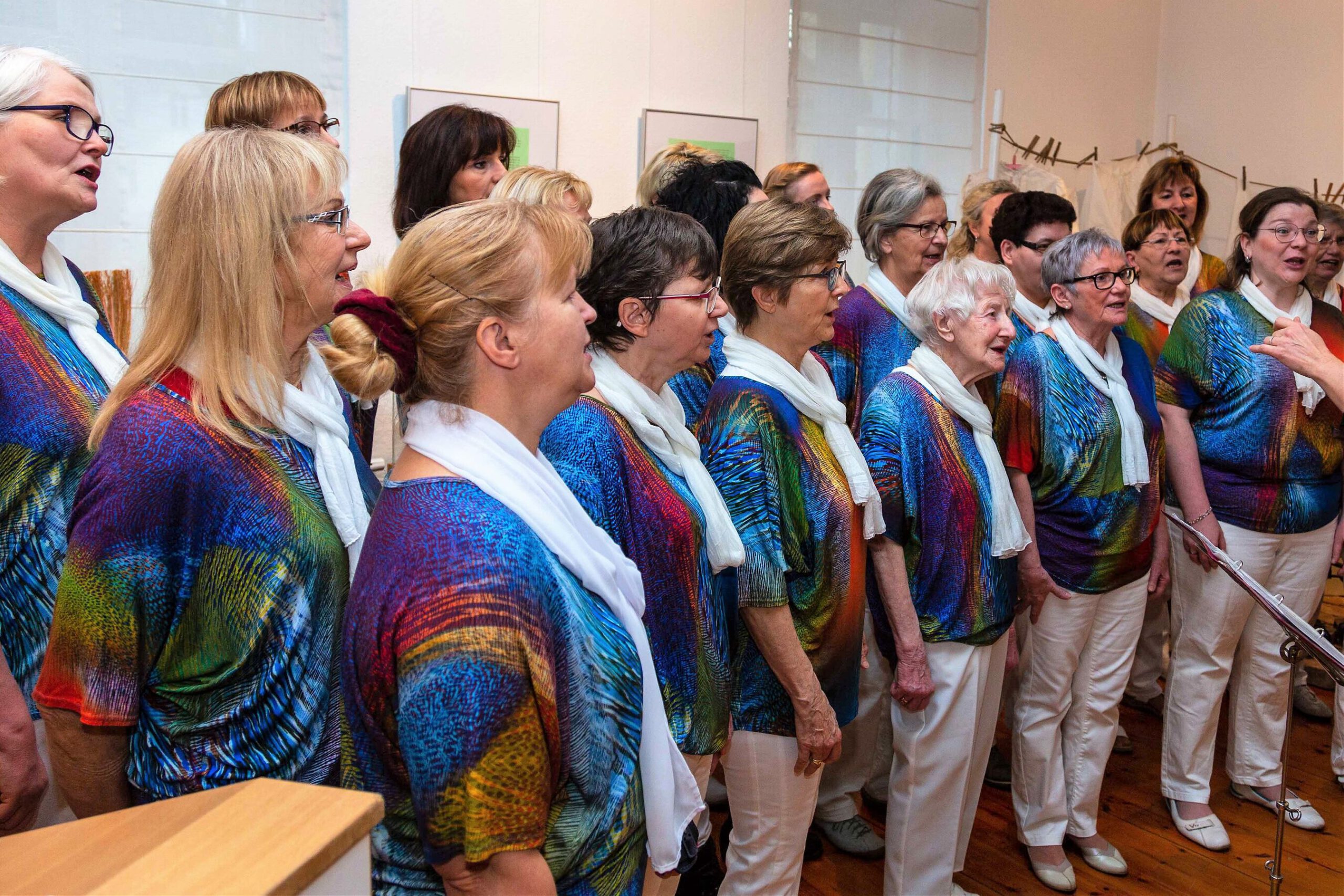 Die bezaubernden Damen vom Frauenchor Müllrose